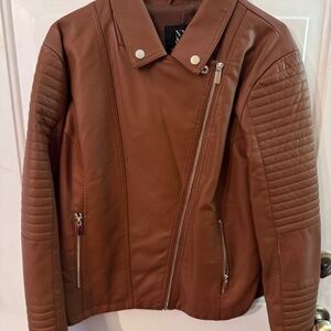 Faux Leather NY&Co Moto inspired
